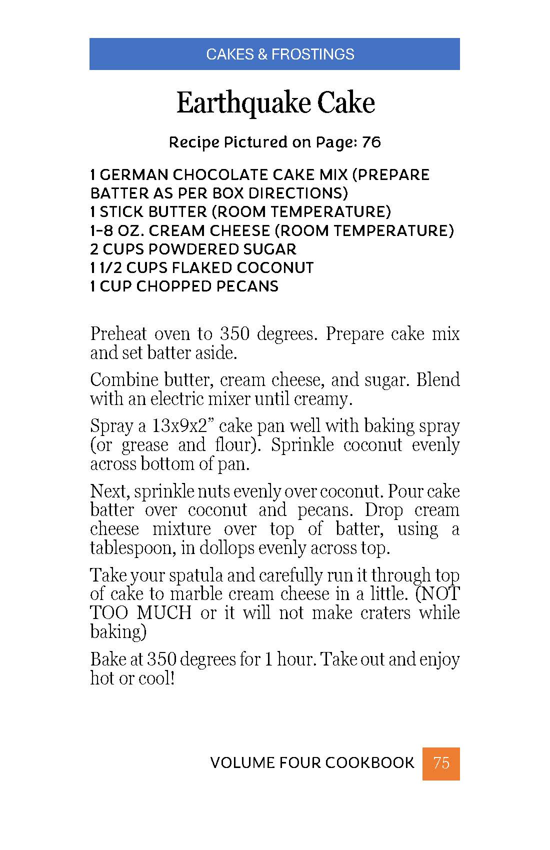 VOL 4 Collard Valley Cooks Cookbook