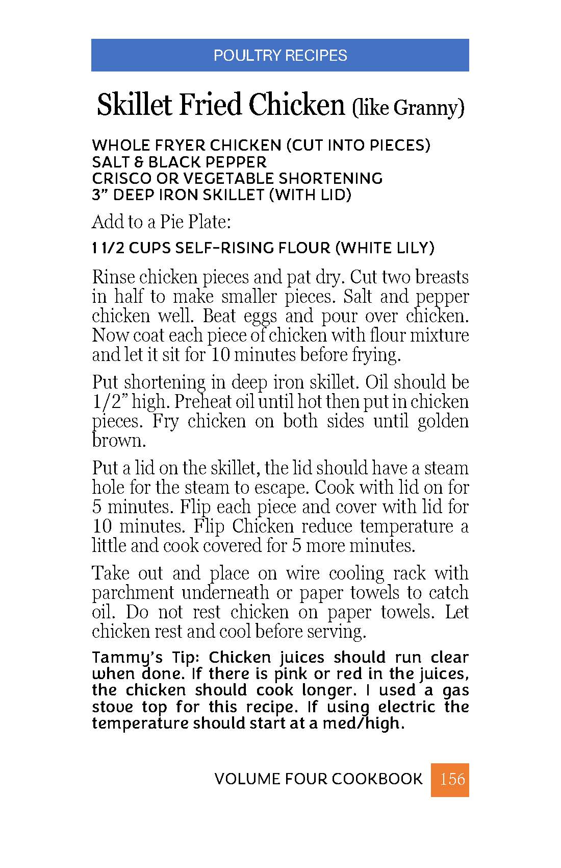 VOL 4 Collard Valley Cooks Cookbook
