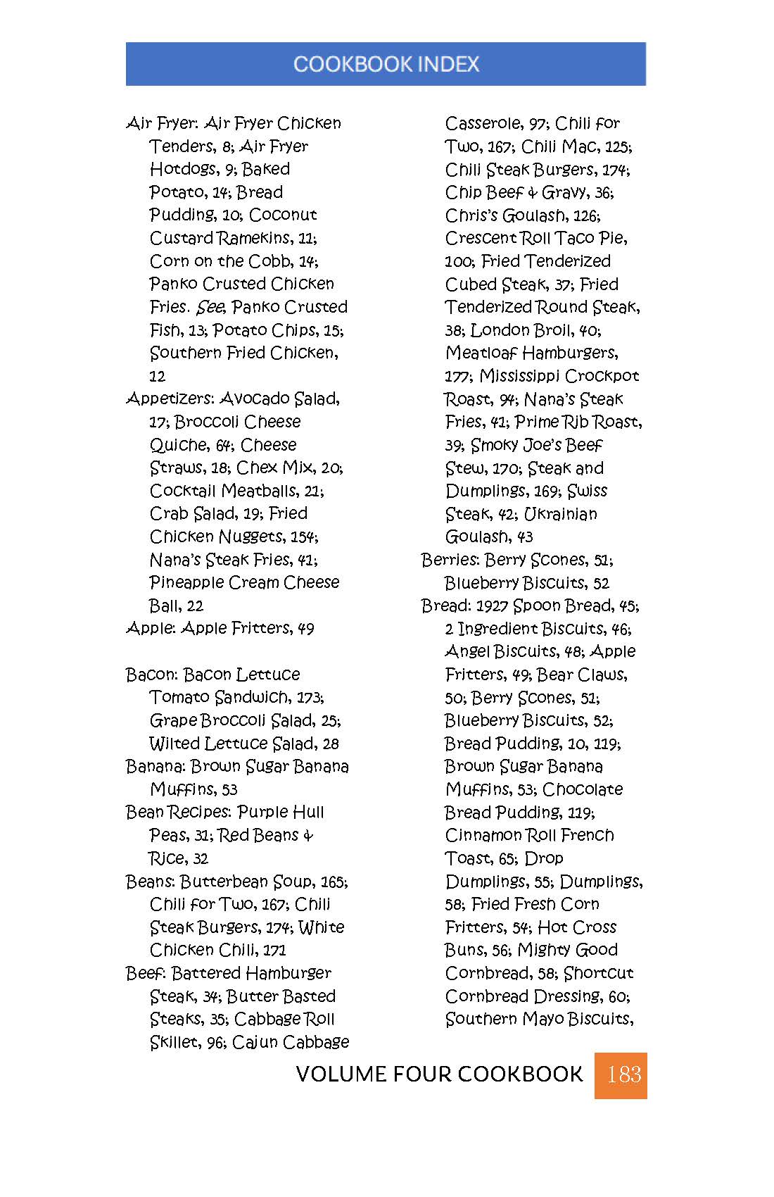 VOL 4 Collard Valley Cooks Cookbook