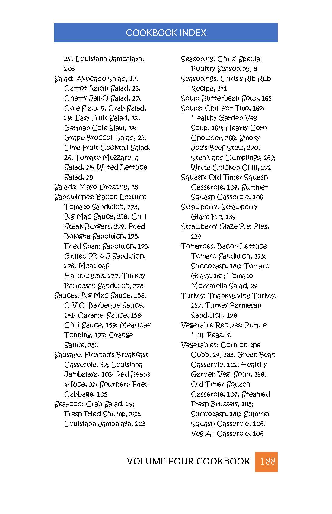 VOL 4 Collard Valley Cooks Cookbook