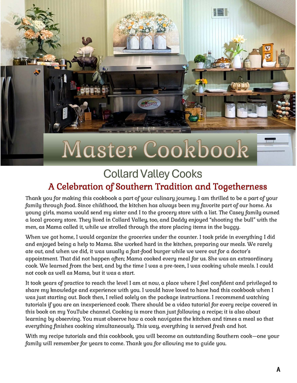 Discounted Master Cookbook - SOLD AS IRREGULAR - While Supplies Last