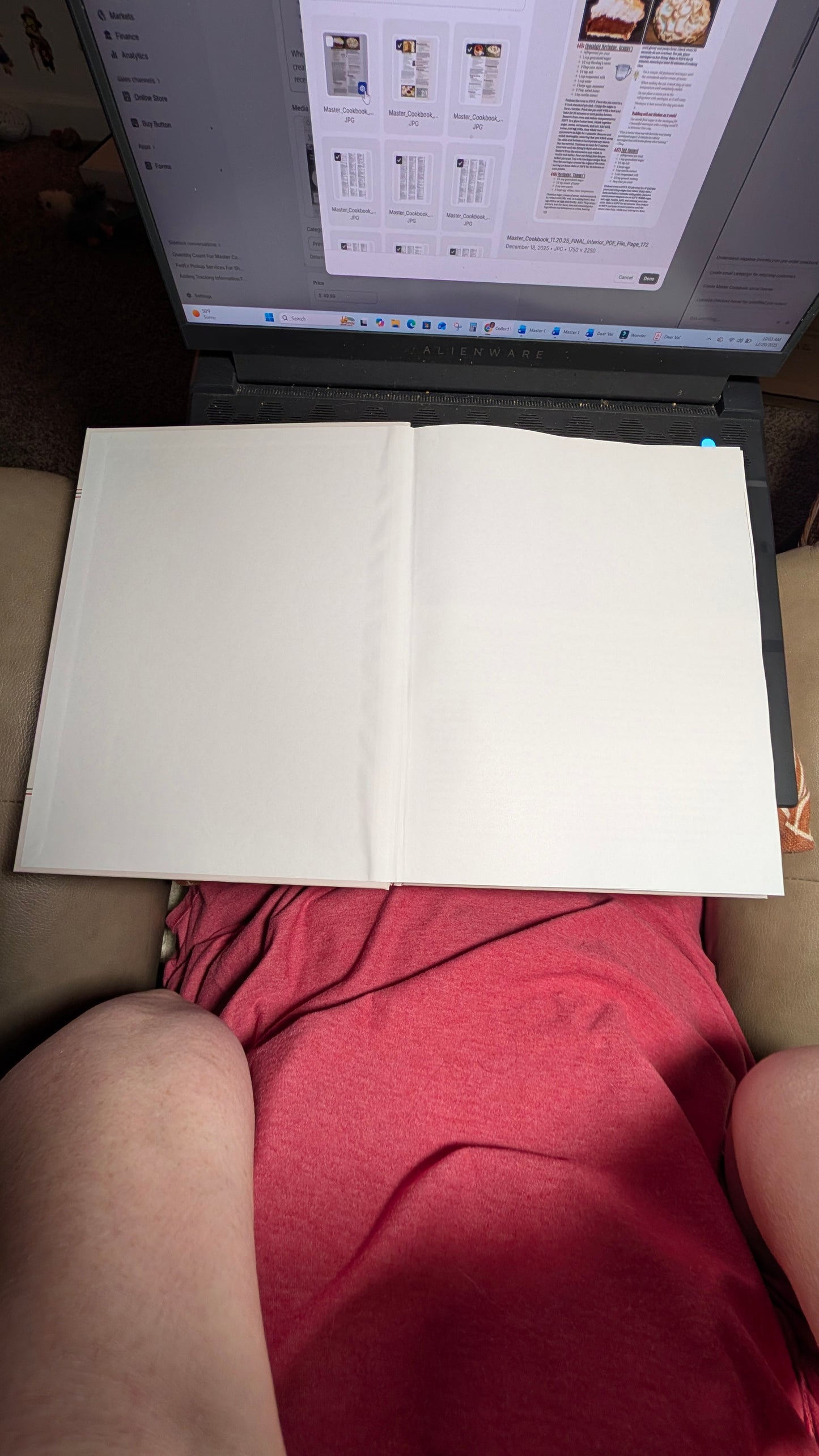 Discounted Master Cookbook - DISCOUNTED DUE TO QUALITY CONTROL - While Supplies Last